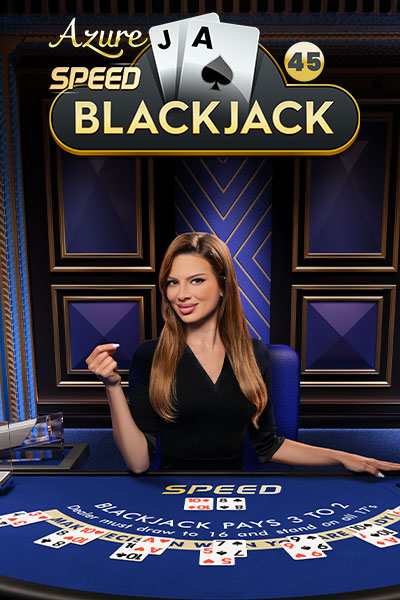 Speed Blackjack 45 - Azure